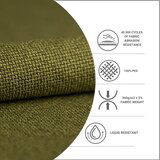 Maison de Rêve Zelena oblazinjena zakonska postelja s prostorom za shranjevanje z letvenim dnom 120x200 cm Noto – | Shoptok.si