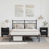 Ormarić za krevet Crni hrast 40 x 35 x 50 cm Konstruirano drvo | Eponuda.com