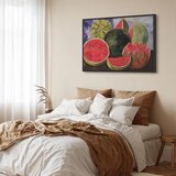  Slika - Frida Kahlo – Viva la Vida 90x60 U crnom drvenom okviru | shoptok.hr