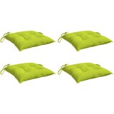  Jastuci za stolice 4 kom jarkozeleni 40x40x7 cm tkanina Oxford | Eponuda.com