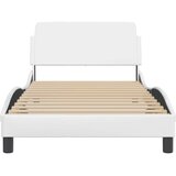  Okvir za krevet Dover crni 100 x 190 cm umjetna koža | shoptok.hr