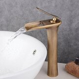 BEELEE armatura za umivalnik z učinkom slapa | Shoptok.si