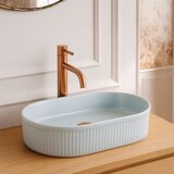 REA Bath Umivalnik na podstavku Vanda Baby Blue Matt | Shoptok.si