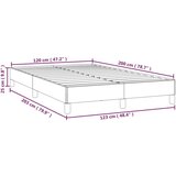  Posteljni okvir temno siv 120x200 cm blago, (20726005) | Shoptok.si