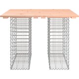  Vrtni stol, gabion dizajn, 100x102x72 cm, masivno drvo, douglas | shoptok.hr