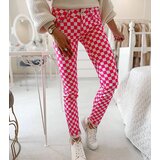 Gemre Pink plaid fabric pants Bler | shoptok.hr