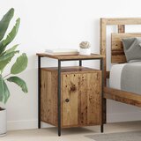  Noćni ormar 2 pcs Staro drvo 40 x 42 x 60cm Konstruirano drvo | shoptok.hr