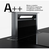 Klarstein Verosteel vgradna napa | Minimalistična, močna | EEC A++ | 853,3 m³/h | 60 cm | Shoptok.si