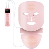 Palsar7 Photon LED mask Pink Cloud negovalna maska LED za obraz in dekolte 1 kos | Shoptok.si