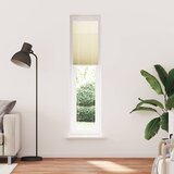  Plisirana zavjesa krem boje 50x200 cm Širina tkanine 49,4 cm Poliester | shoptok.hr