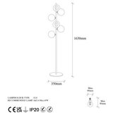 Opviq podna lampa fazli 10510 us | ePonuda.com