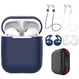 INF Zaščitni silikonski etui za Airpods, komplet 6 kosov Blue, (5000081018) | Shoptok.si
