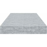  Plutajuće zidne police 4 kom boja betona 50 x 23 x 3,8 cm MDF | shoptok.hr