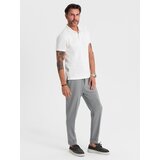 Ombre Polo shirt in cotton pique knit - ecru | shoptok.hr