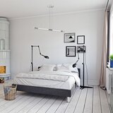  Luster na sajli BASTONE WHITE 2xE14/40W/230V bela/sjajni hrom | Eponuda.com