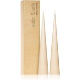 ester & erik cone candles ice latte (no. 11) ukrasna svijeća 2x25 cm Cijene