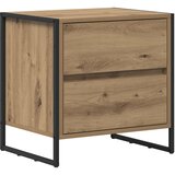  Noćni ormarić 2 pcs Umjetnička hrastovina 50 x 39.5 x 50 cm | Eponuda.com