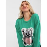 LAKERTA Blouse-LK-BZ-509067-1.27-turquoise | Shoptok.si