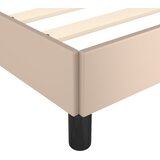  Okvir za krevet s uzglavljem cappuccino 90x200 cm umjetna koža | shoptok.hr