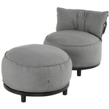 Hartman Svijetlo sivi vrtni tabure od sunbrella tkanine Emma – | shoptok.hr