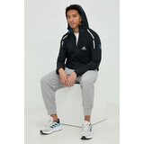 Adidas Jakna za trčanje Run For The Ocean boja: crna, za prijelazno razdoblje | shoptok.hr