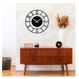 Wallity Enzoclock - S011 Black Decorative Metal Wall Clock | Eponuda.ba