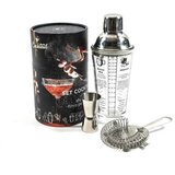 Mhome set mešalnik za koktajl - cocktail Shaker 400ml, merica, cedilo, 3 kos, steklo, inox | Shoptok.si