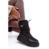 Boto Women's snow boots with thick sole black Lureta | Shoptok.si