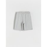 Reserved - Pamučne kratke hlače s džepovima - light grey | shoptok.hr