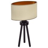  Duolla - Stona lampa OVAL VEGAN 1xE27/15W/230V prečnika 30 cm bež | Eponuda.com