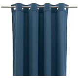 Casa Selección Plava zavjesa od samta 140x260 cm Merely – Cijene