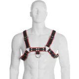 CHAIN HARNESS III BLACK / RED