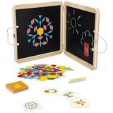 Janod dječje magnetske puzzle u drvenom kovčegu geometric Cijene