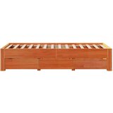vidaXL Posteljni okvir brez vzmetnice s predali 100x200 cm borovina | Shoptok.si