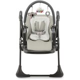 Kinderkraft Stolček za hranjenje Tummie, siv | Shoptok.si