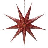 Pip Studio Papirnata božična zvezda, Dark Red - 110 cm | Shoptok.si