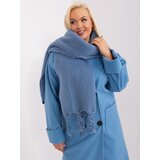 Wool Fashion Italia Scarf-AT-SZ-2313502.71P-dark blue | Shoptok.si
