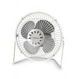 Esperanza Ventilator namizni YUGO, 15cm, USB, bele barve, (20831602) | Shoptok.si