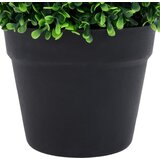  Umjetni šimširi s posudama 2 kom u obliku kugle zeleni 27 cm | shoptok.hr