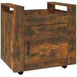 Kolica za radni stol boja dimljenog hrasta 60x45x60 cm drvena | Eponuda.ba