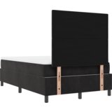  Krevet s kutijom s madracem i klupom Crna 120x190 cm Baršun | shoptok.hr