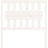  Uzglavlje za krevet bijelo 95,5x4x100 cm od masivne borovine | Eponuda.ba