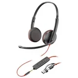 Stereo naglavne slušalke Blackwire 3225 USB-C/USB-A/3,5mm