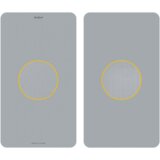 Rebel Active prostirka za gimnastiku za jogu, pilates, fitness, 200x115cm, debljine 1cm, TPE materijal, siva | shoptok.hr