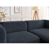 Bobochic Paris temno modra kotna sedežna garnitura zephyr | Shoptok.si