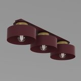  plafonsko svetlo marti 3xE27/15W/230V 68x20,5 cm bordo/zlatna | Eponuda.com