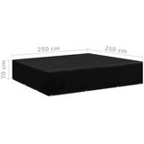  Navlake za vrtni namještaj s 12 ušica 2 kom 250 x 250 x 70 cm | Eponuda.com