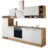 RESPEKTA Kuhinjski blok Hilde (Širina: 280 cm, Bijela, Mat, Izgled drva, Bez električnih uređaja) | shoptok.hr