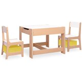 The Living Store Otroška mizica z 2 stoloma mediapan - Otroška Miza In Stol, (21419623) | Shoptok.si