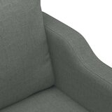 vidaXL 3-dijelni set sofa s jastucima tamnosivi od tkanine | shoptok.hr